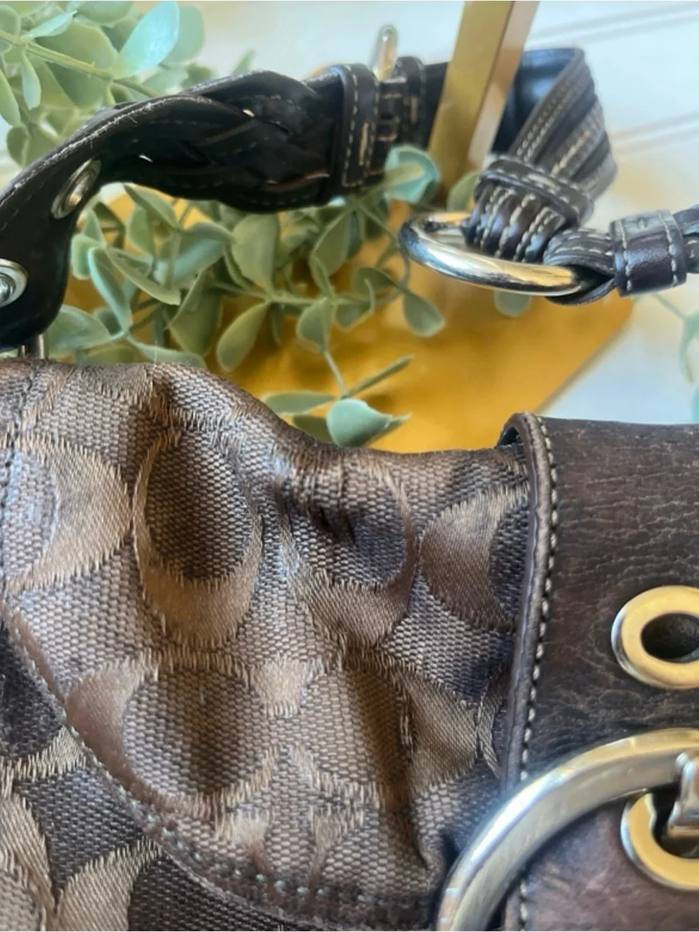 Coach vintage braided